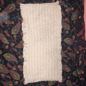 white brandy tube top